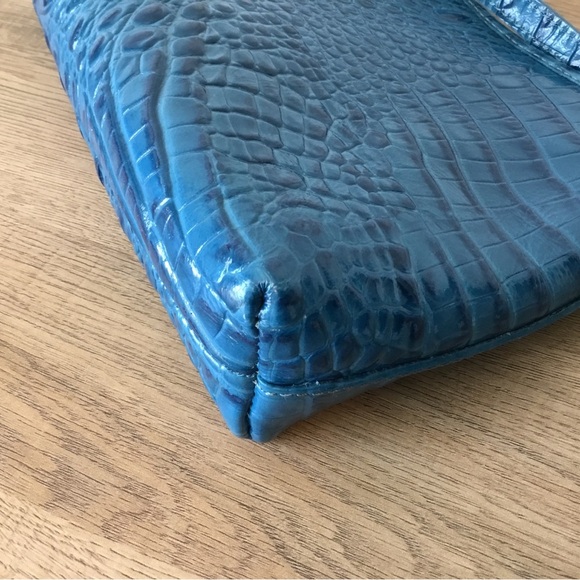 Brahmin Lorelei Mini Handbag in Gorgeous Teal w/Registration Card & Dustbag NWT- - Picture 3 of 7